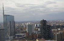 Az Unicredit torony Milánóban