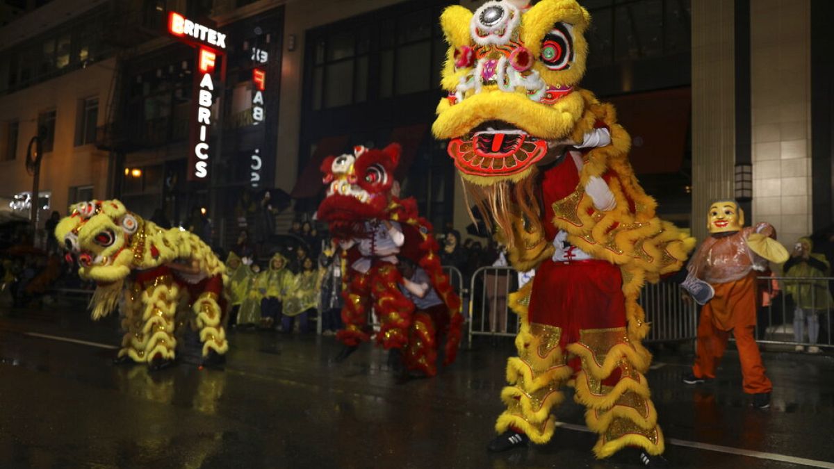 Chinesische Neujahrsparade in San Franciso, 4.4.2023