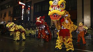 Chinesische Neujahrsparade in San Franciso, 4.4.2023