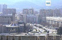 Skopje, en Macédoine du Nord en 2023.