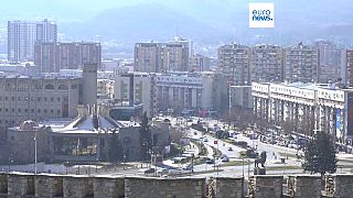 Skopje, en Macédoine du Nord en 2023.