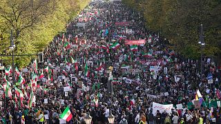 تظاهرات ایرانیان خارج از کشور در برلین