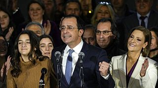Kıbrıs Rum Kesimi'nde cumhurbaşkanlığı seçimlerinin ikinci turunu Nikos Hristodulidis kazandı