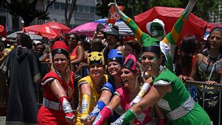 Brazil: 'Rebirth' in Rio as carnival street parties return