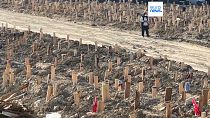 Cementerios creados en Antioquía para enterrar a los fallecidos del terremoto