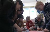 Algumas famílias checas deram abrigo a famílias ucranianas