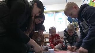 Ukrainische Flüchtlinge werden in Tschechien aufgenommen