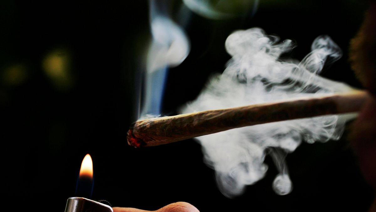 Smoking weed on the streets of Amsterdam is set to be banned from mid-May. 