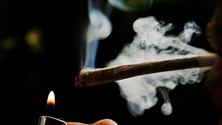 Smoking weed on the streets of Amsterdam is set to be banned from mid-May. 