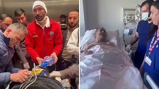 حسين بربر في المستشفى - مرسين، تركيا