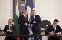 Ρούμεν Ράντεφ και Κυριάκος Μητσοτάκης
