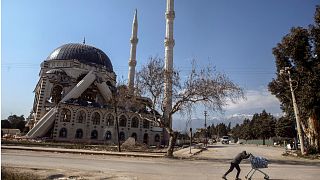 مسجد دمره الزلزال في مدينة أنطاكيا التركية