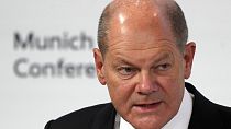 Olaf Scholz a la Conférence de Munich sur la sécurité le 17 février 2023