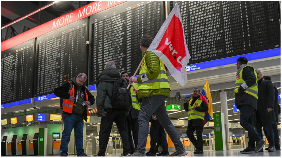 إضراب في مطارات ألمانيا