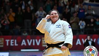 Раз Гершко (+78 кг) принесла второе золото сборной Израиля.