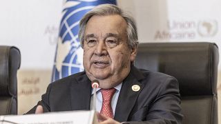 UN chief Antonio Guterres urges African leaders to 'act for peace'