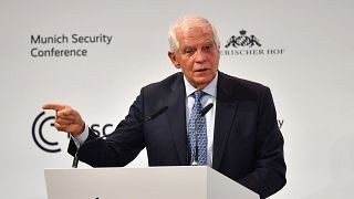 Josep Borrell a müncheni konferencián 2023. február 19-én.