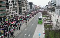 تجمع اعتراضی ایرانیان در بروکسل