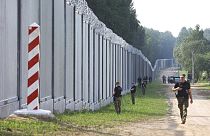 Kerítés a lengyel-belarusz határon
