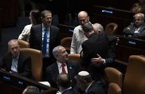 جلسه پارلمان اسرائيل