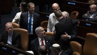 جلسه پارلمان اسرائيل