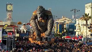 Viareggio Festival celebrates its 150th anniversary with giant puppets as usual.