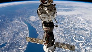 كبسولة سويوز لمحطة الفضاء الدولية (ISS) وكالة الفضاء الروسية
