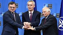 Schulterschluss in Brüssel zwischen Nato, EU und der Ukraine an diesem 21.02.2023