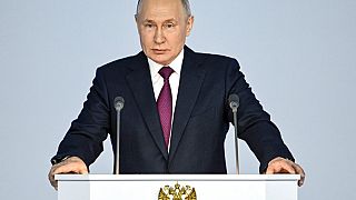 Vladimir Poutine a prononcé son discours annuel sur l'état de la nation à Moscou (21/02/2023)