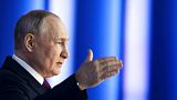 Vladimir Putin fez, esta terça-feira, o discurso sobre o estado da nação russa 