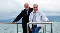 بوتين ولوكاشينكو على متن قارب قبالة سوتشي في البحر الأسود [أرشيف]