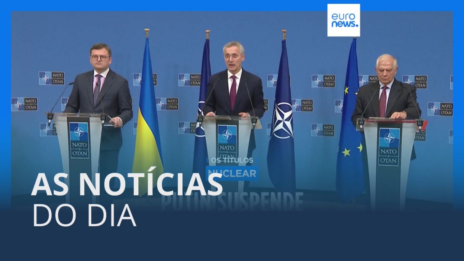 As notícias do dia | 22 Fevereiro 2023 - Manhã