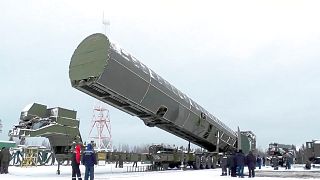 موشک بالستیک «سارمات» روسیه (عکس از آرشیو)