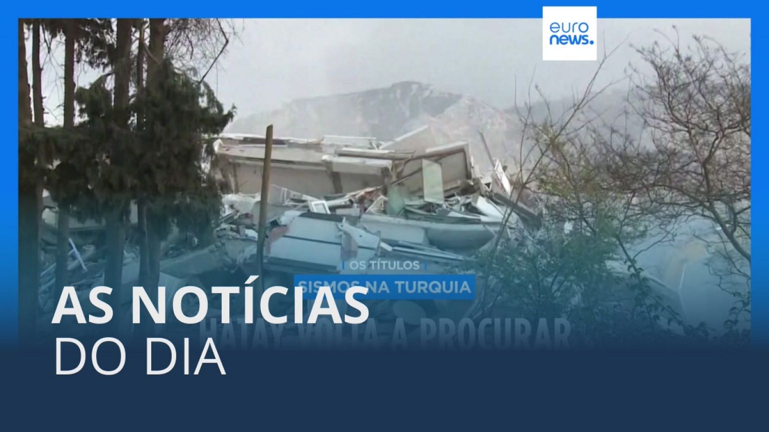 As notícias do dia | 22 Fevereiro 2023 - Tarde
