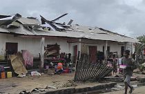 من الأضرار التي خلفها الإعصار فريدي في مدغشقر