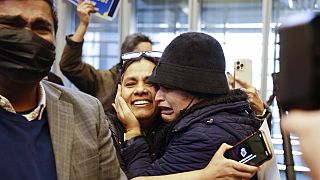 People celebrate after Seattle's City Council passed an ordinance adding caste to its anti-discrimination laws.