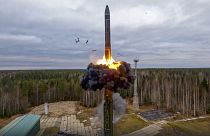 Jarsz interkontinentális ballisztikus rakéta tesztkilövése Oroszországban