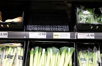 UK supermarket shelves lay bare as farmers face a ‘perfect storm’ of events.