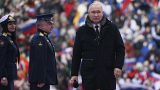 Putin allo stadio di Mosca