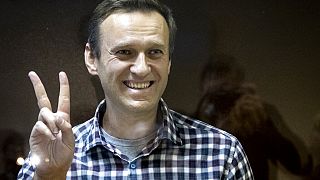 Navalnij a börtönben 2021 februárjában