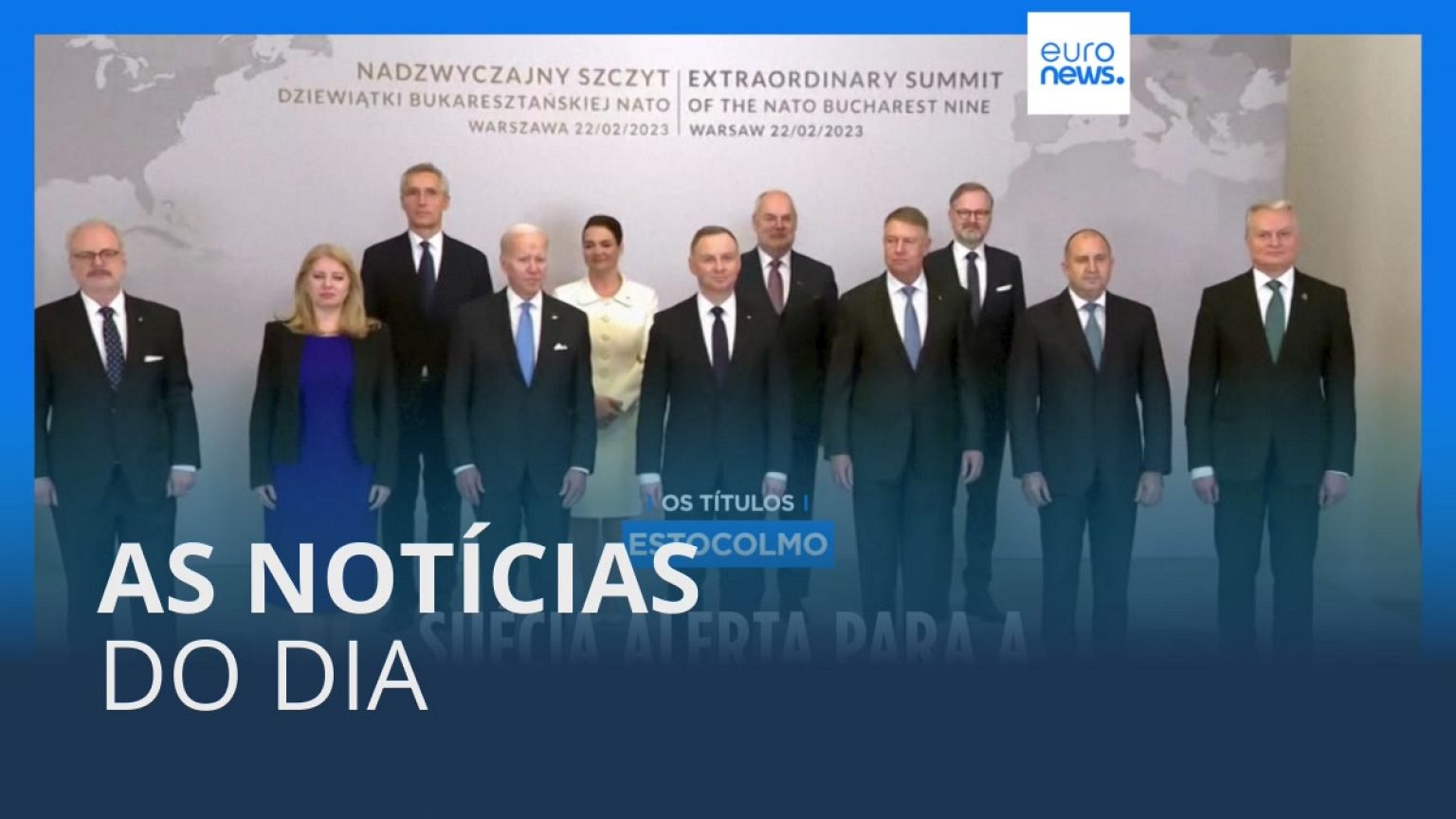 As notícias do dia | 23 Fevereiro 2023 - Tarde