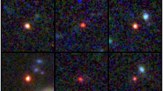 تصویر منتشر شده توسط ناسا و آژانس فضایی اروپا از شش کهکشان عظیم جدید