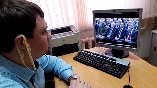 Abdalkin, Regionalpolitiker der kommunistischen Partei, blickt einem Disziplinarverfahren entgegen wegen seines "Nudel-Protests" gegen Putin.