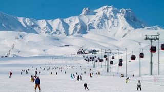 La station de ski d'Erciyes compte 112 km de pistes et est située sur l'un des plus hauts sommets d'Anatolie.