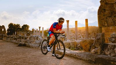 Cyclists in Türkiye can coast through the ancient cities and UNESCO World Heritage Sites Pergamon and Ephesus.