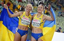Anna Ryzhykova e Viktoriya Tkachuk: bronzo e argento nei 400 ostacoli agli Europei di Monaco di Baviera. (19.8.2022)