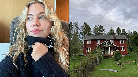 Josephine travelled across Sweden by train | The cabin-in-the-woods in Dalsland.