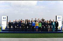 A Határigazgatási Konferencia résztvevői. Középen Ylva Johansson, az EU belügyi biztosa