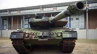 Tanque Leopard 2 de fabricación alemana