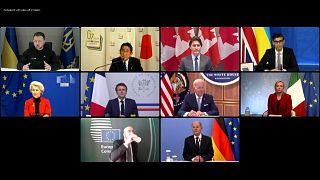 Líderes del G7 se reúnen por videoconferencia